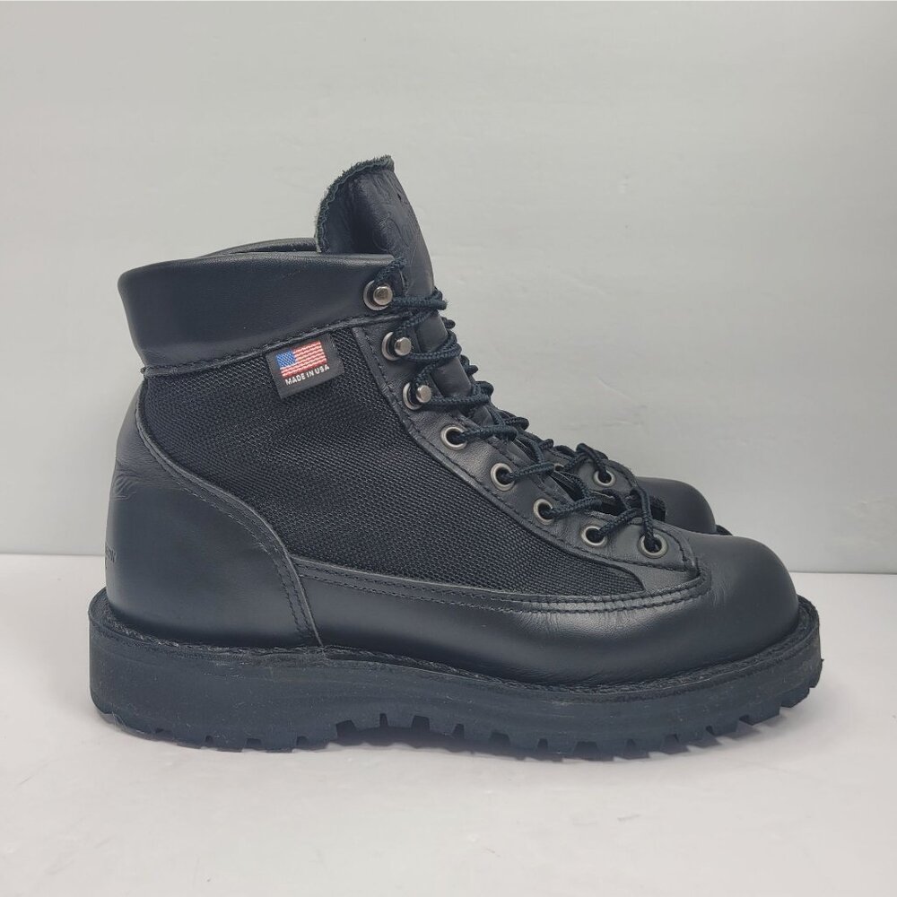 Danner Light 31400X GORE-TEX Women's Black Leather Boots US Size 6 Made in USA